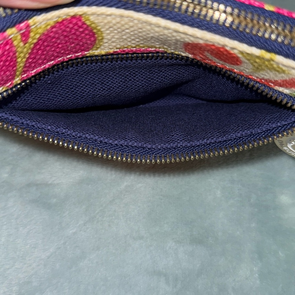 Spartina 449 Women's Floral Wristlet - Pink, Orange, Gold - Picture 8 of 16